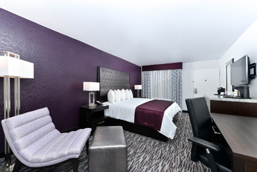 clarion inn and suites king room