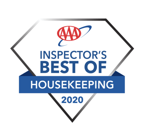 Hampton Inn & Suites Deland: Proud recipient of 2020 AAA Inspector’s Best of Housekeeping for another year 1 2020 AAA Inspector’s Best of Housekeeping