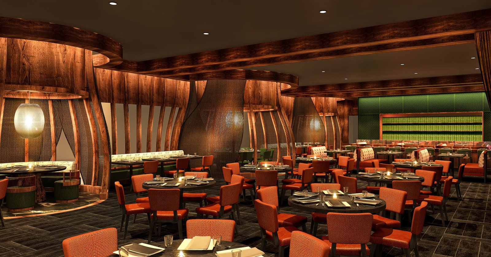 Nobu NOLA Dining Room in las vegas