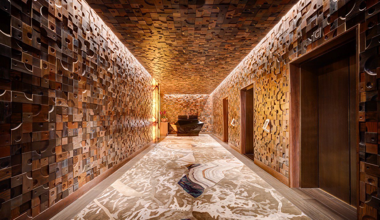 Nobu Hotel Caesars Palace Boasts First-Class, Redesigned Accommodations 2 Nobu Hotel Las Vegas Entrance
