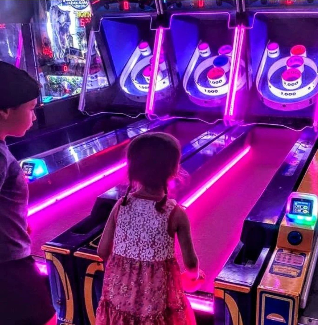 Arcade Ski Ball Indoor Spring Break Fun at Dezerland Action Park Orlando