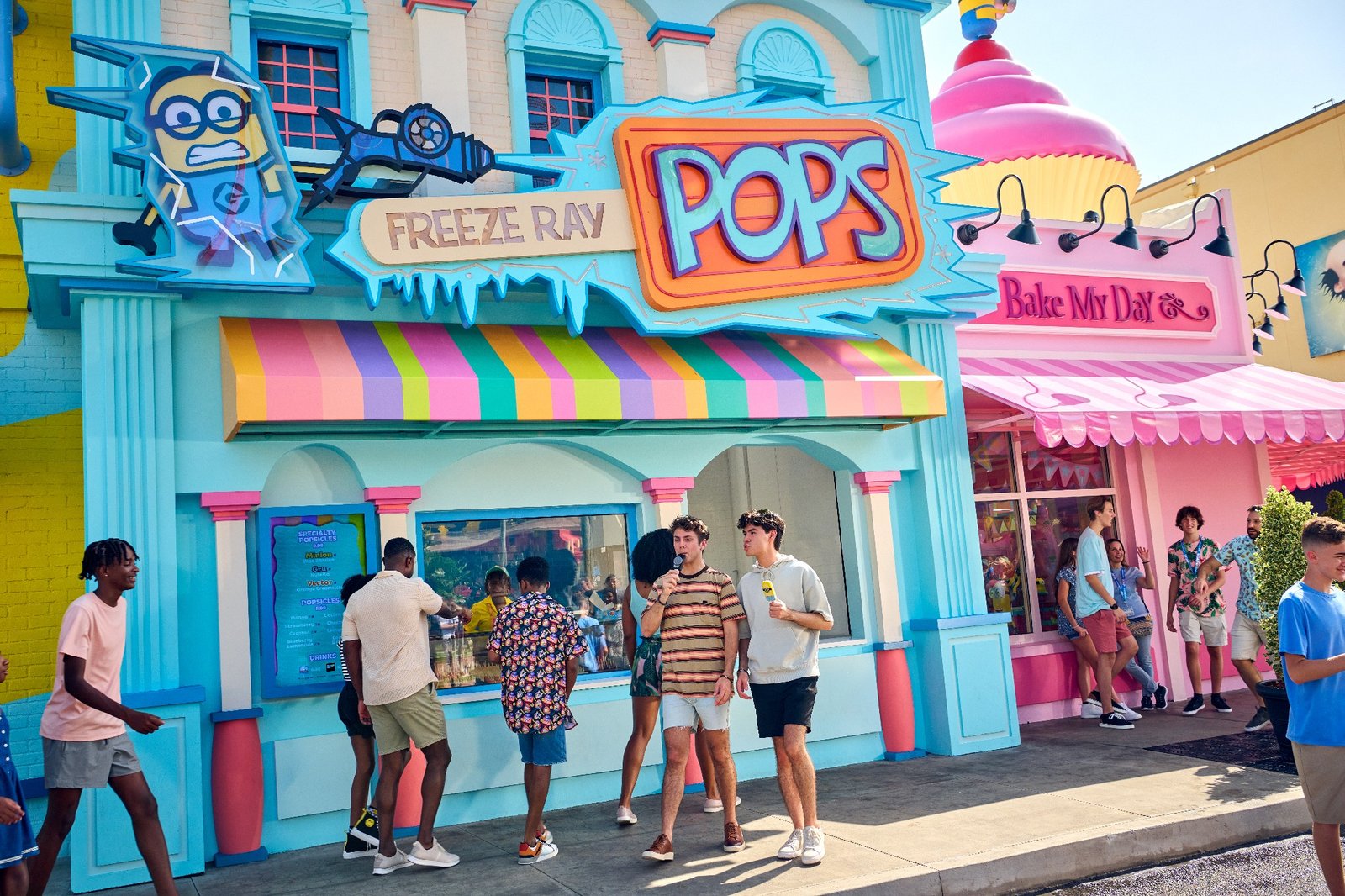 Freeze Ray Pops at Minion Land At Universal Orlando