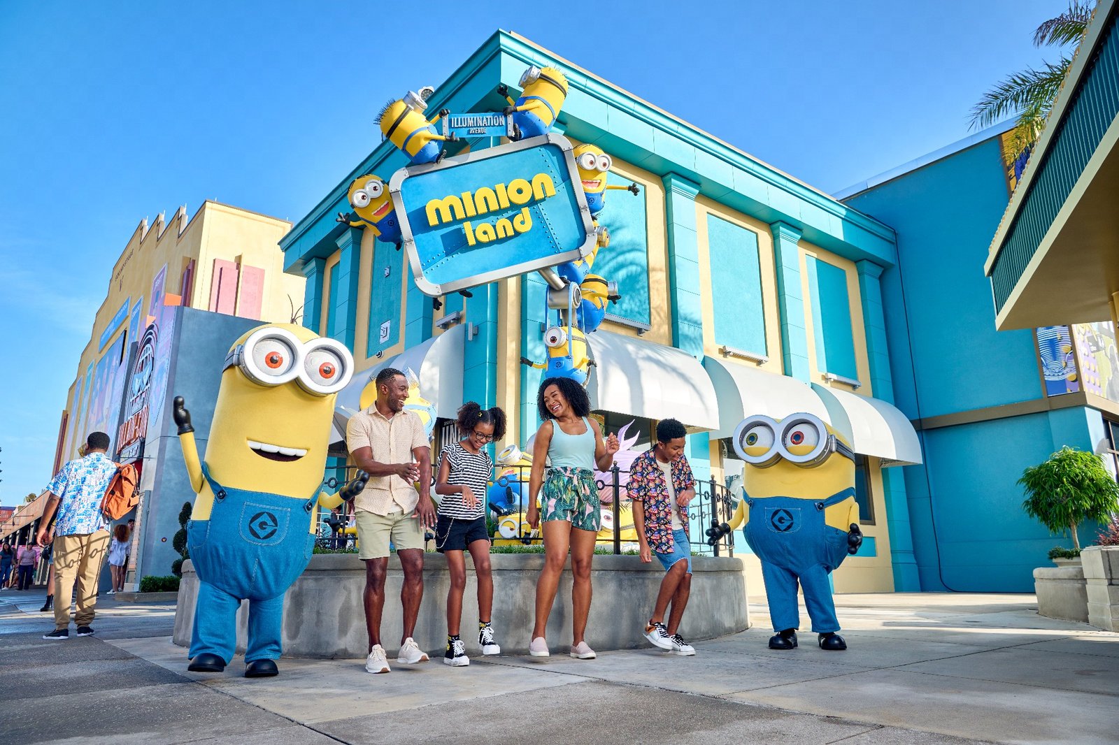 Minion Land At Universal Orlando