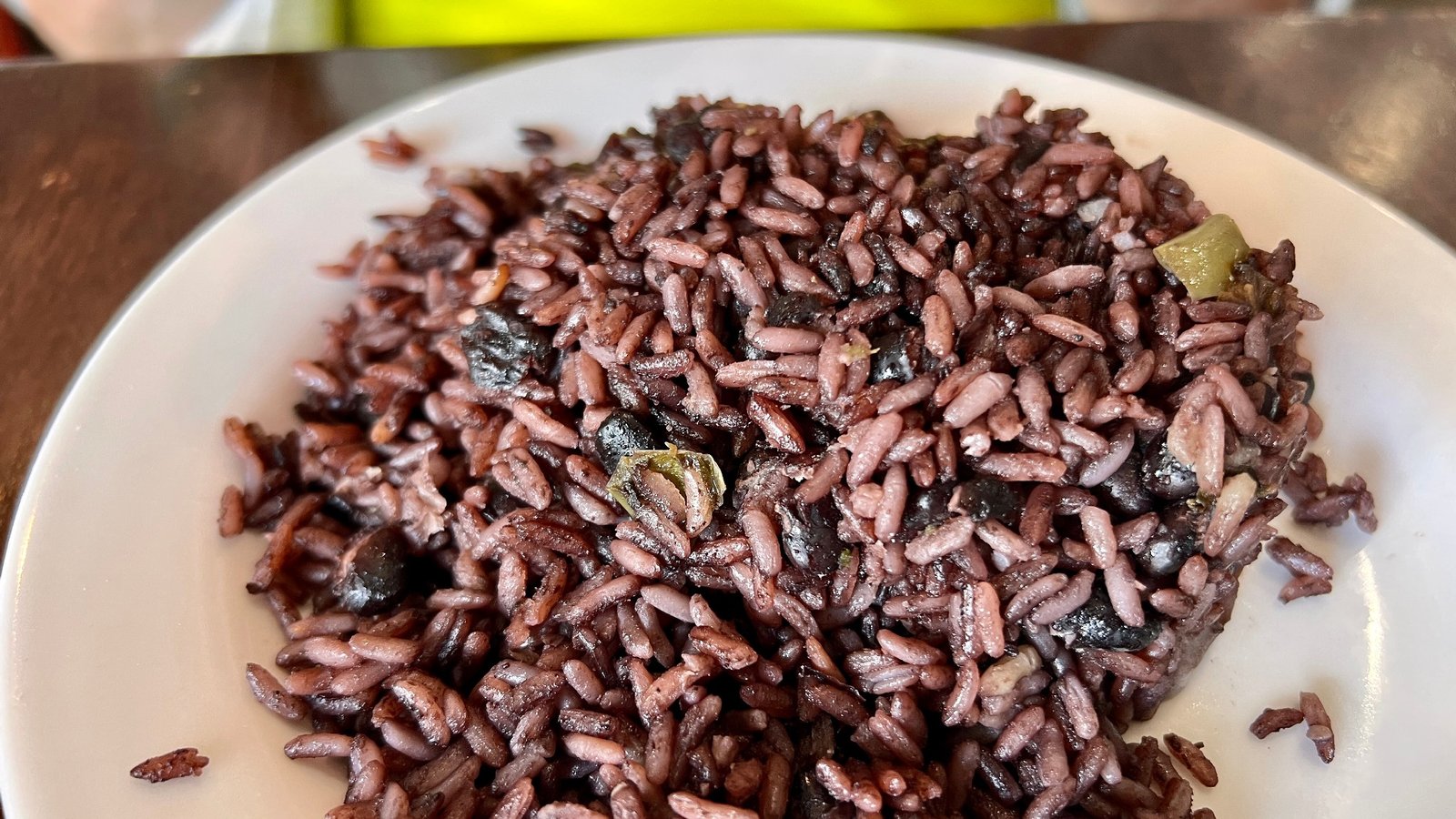 Moro Rice at Havana Harry's Restaurant in Miami Florida