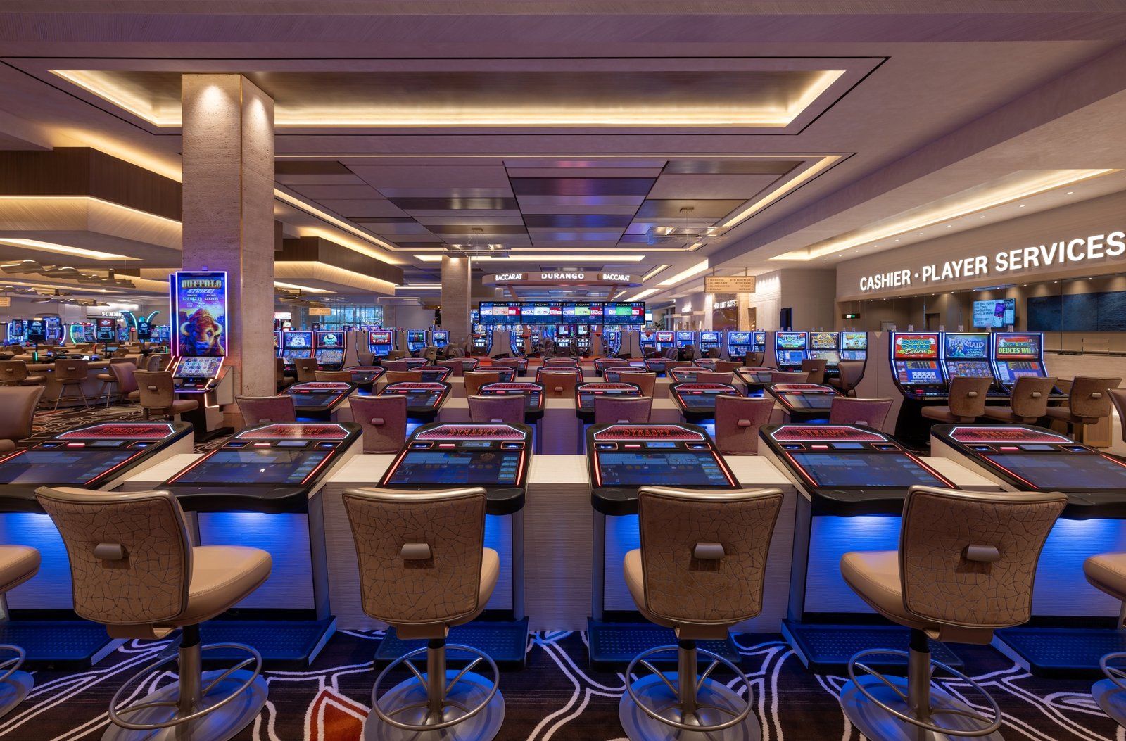 Durango Casino Floor Electronic Table Games