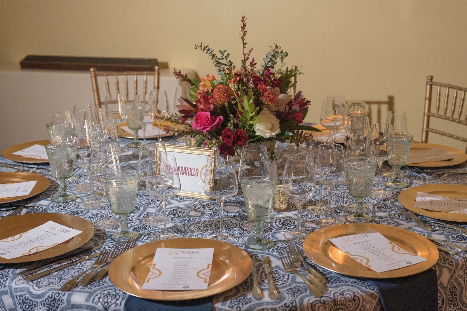Cava Reception at Spanish Food & Wine Festival in St. Augustine Florida