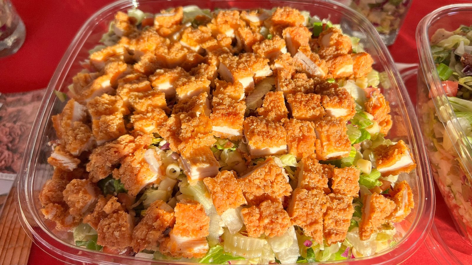 Salads at Portillo's are awesome