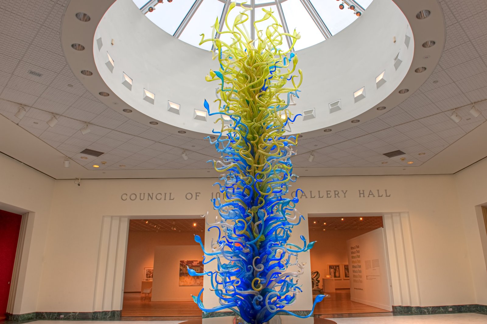 Chihuly sculpture Orlando Museum of Art