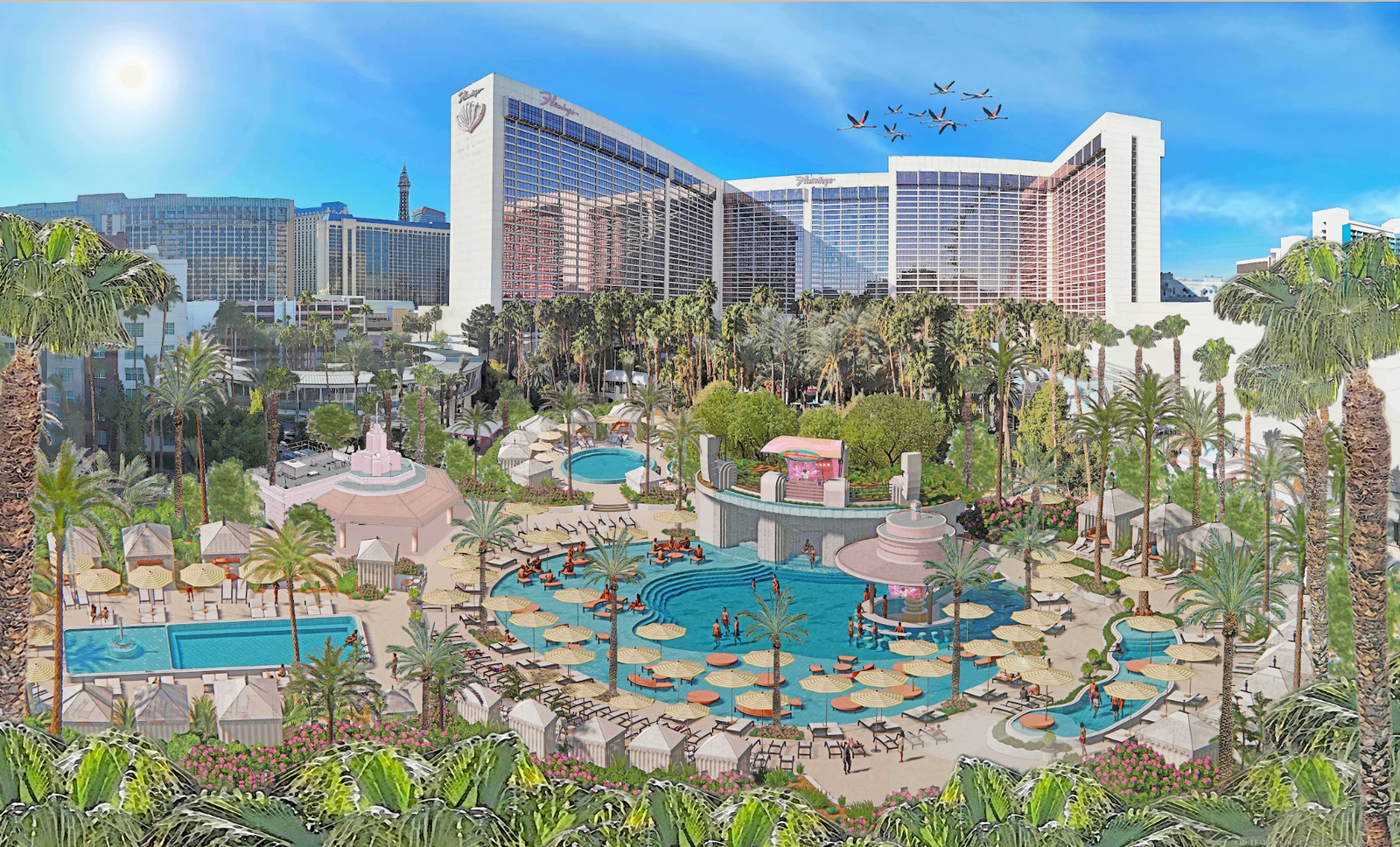 GO Pool at Flamingo Las Vegas