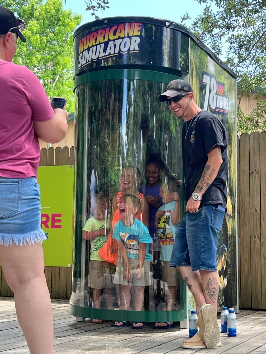 Hurricane Simulator at Central Florida Zoo